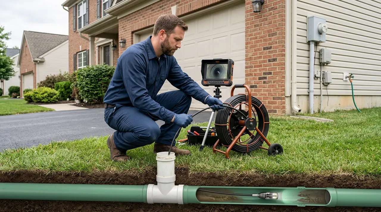 CCTV Sewer Inspection in Oak Hill