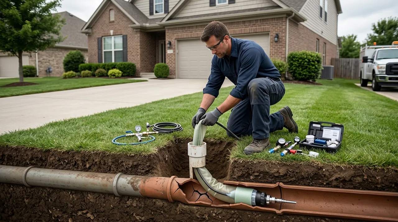 Localized Trenchless Repairs in Oak Hill