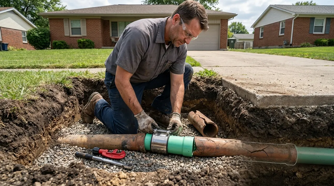 Sewer Line Repair in Oak Hill