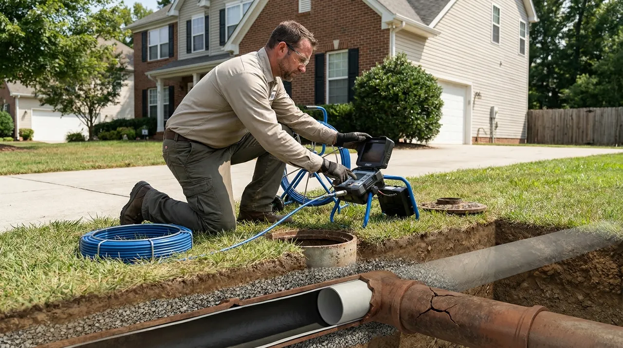 Trenchless Sewer Repair in Oak Hill